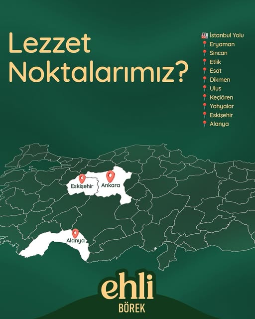Lezzet noktalarımız
